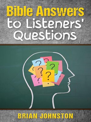cover image of Bible Answers to Listeners' Questions